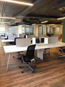 Coworking space in office