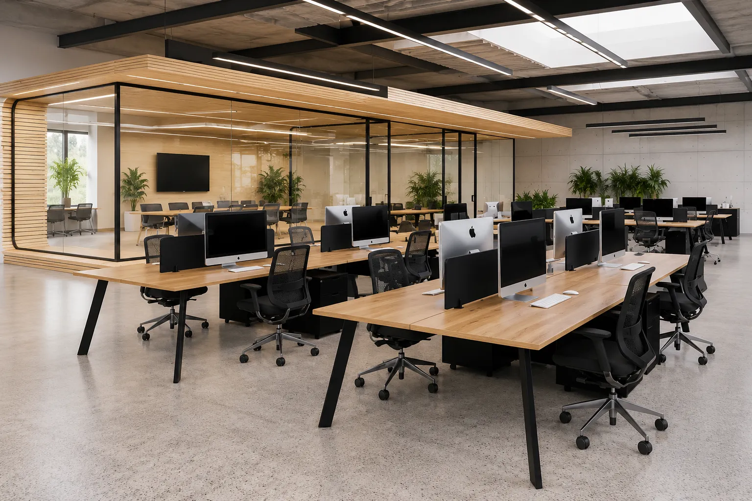 Completed corporate office refurbishment project in Sydney